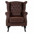 Armchair Alexandra House Living Black 84 x 86 x 84 cm Polyskin Cheap