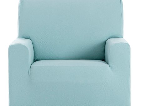 Armchair slipcovers Eysa BRONX Aquamarine 70 x 110 x 110 cm Online now