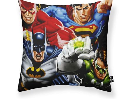 Cushion cover Justice League Action Multicolour 45 x 45 cm Online now