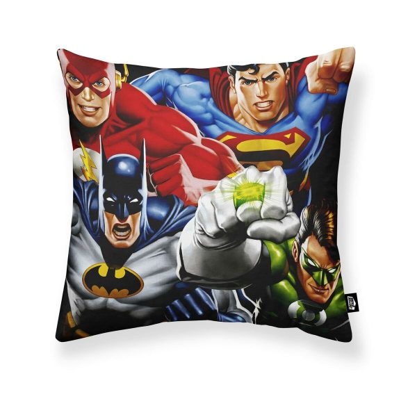 Cushion cover Justice League Action Multicolour 45 x 45 cm Online now