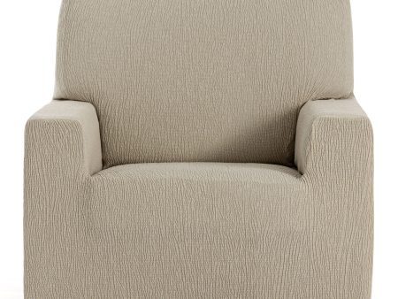 Armchair slipcovers Eysa TROYA Light brown 70 x 110 x 110 cm Hot on Sale