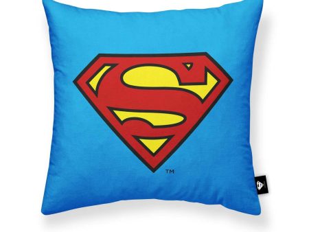 Cushion cover Superman Superman A Blue Multicolour 45 x 45 cm Discount