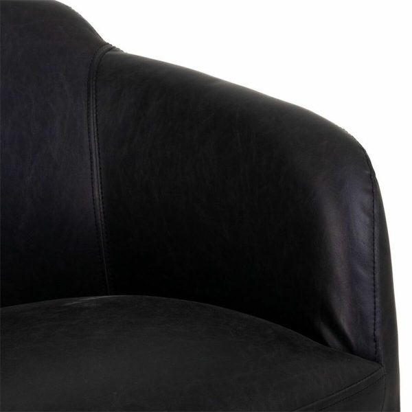 Armchair Alexandra House Living Black 60 x 82 x 62 cm For Cheap