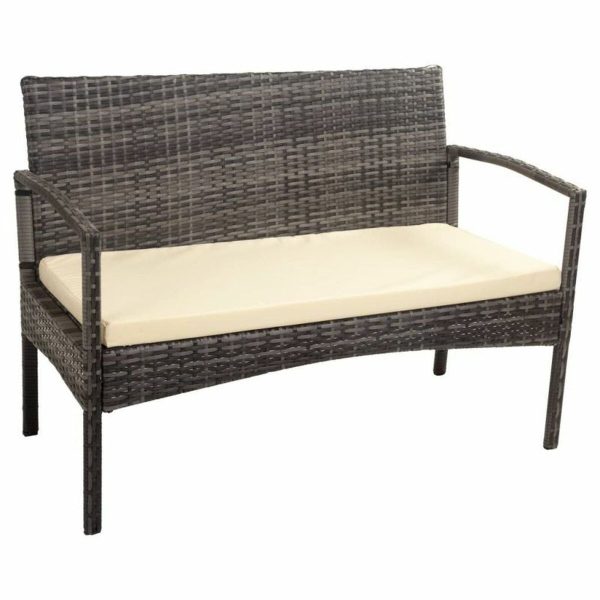 Bench Alexandra House Living Grey 55 x 85 x 110 cm Online Sale