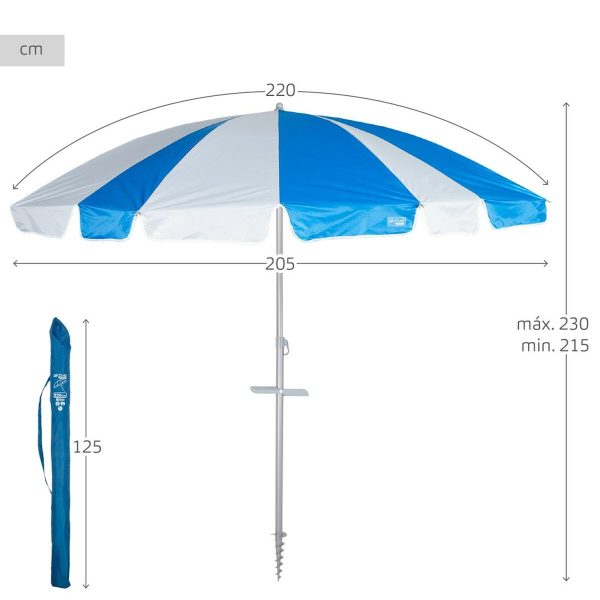 Sunshade Aktive 220 x 230 x 220 cm (6 Units) Online now