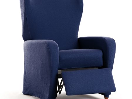 Armchair slipcovers Eysa BRONX Blue 90 x 100 x 75 cm Discount