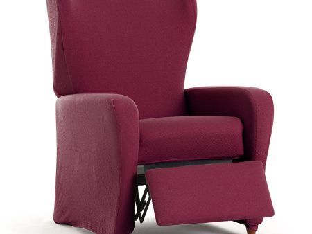 Armchair slipcovers Eysa BRONX Burgundy 90 x 100 x 75 cm Fashion