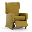 Armchair slipcovers Eysa BRONX Mustard 90 x 100 x 75 cm on Sale