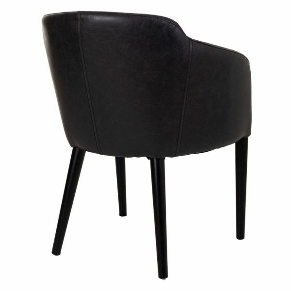 Armchair Alexandra House Living Black 60 x 82 x 62 cm For Cheap