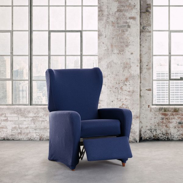 Armchair slipcovers Eysa BRONX Blue 90 x 100 x 75 cm Discount