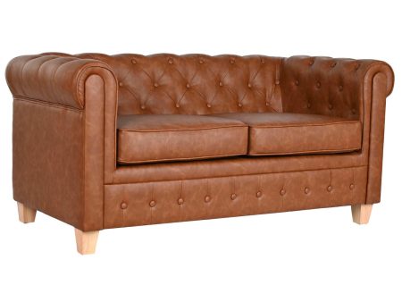 2-Seater Sofa Home ESPRIT Brown Natural Vintage 151 X 79 X 70 cm Online