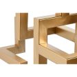 Candle Holder Home ESPRIT Golden Metal Modern 38 x 12 x 29 cm Online