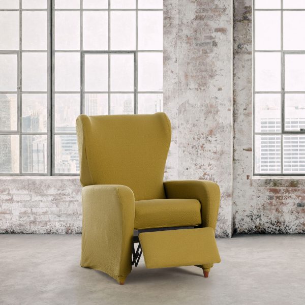 Armchair slipcovers Eysa BRONX Mustard 90 x 100 x 75 cm on Sale