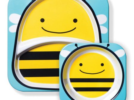 Skip Hop Zoo Melamine Set - Bee Online now