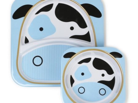 Skip Hop Zoo Melamine Set - Cow For Sale