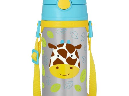 Skip Hop Zoo Insulated Stainless Steel Bottle - Giraffe Fashion