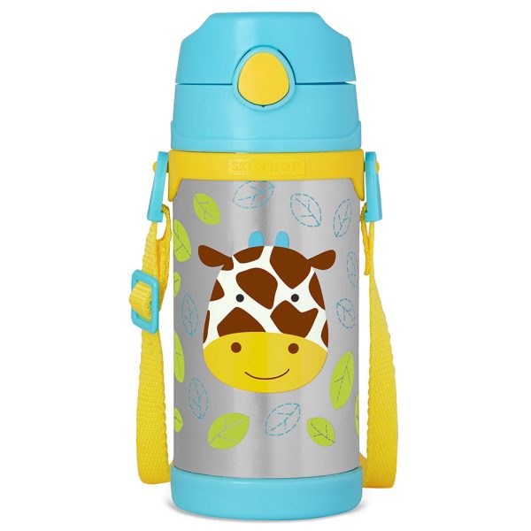 Skip Hop Zoo Insulated Stainless Steel Bottle - Giraffe Fashion