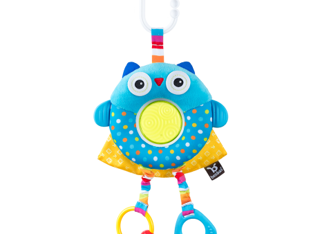 Benbat Dazzle Friends Multi-Skills Travel Toy - Owl Fashion