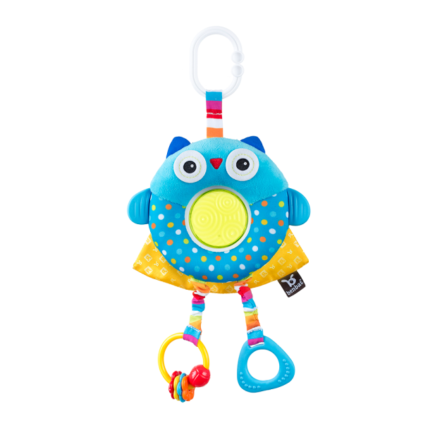 Benbat Dazzle Friends Multi-Skills Travel Toy - Owl Fashion