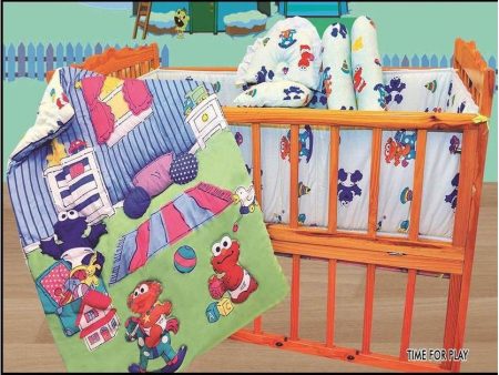 Sesame 3 PC Crib Set - Time for Play Online