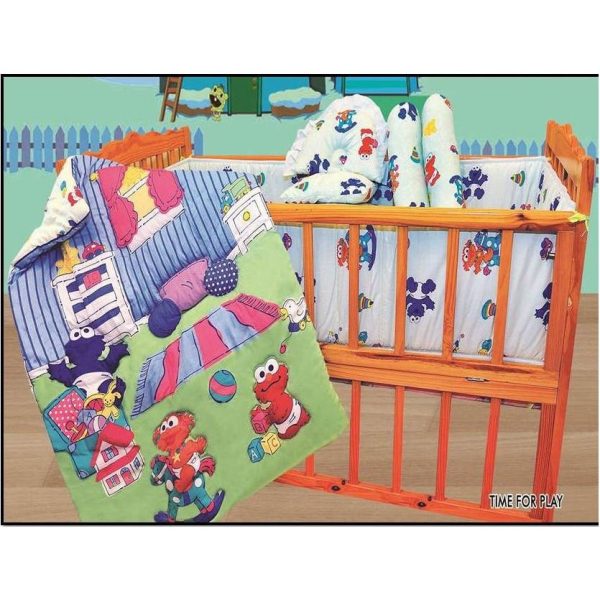 Sesame 3 PC Crib Set - Time for Play Online