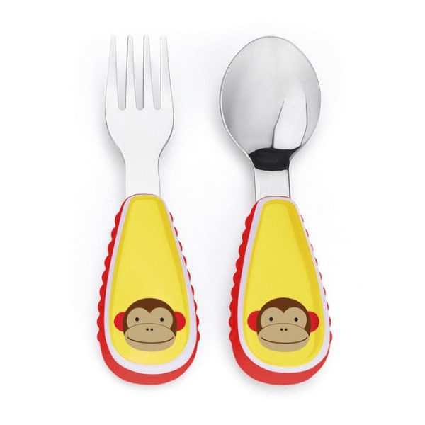 Skip Hop Zootensils Fork & Spoon - Monkey Online