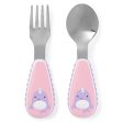 Skip Hop Zootensils Fork & Spoon - Narwhal For Cheap