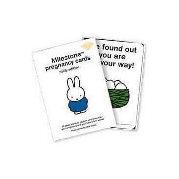 Milestone Pregnancy Cards - Miffy Discount