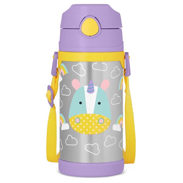 Skip Hop Zoo Insulated Stainless Steel Bottle - Unicorn Supply