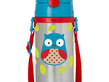 Skip Hop Zoo Insulated Stainless Steel Bottle - Owl For Sale