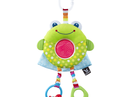 Benbat Dazzle Friends Multi-Skills Travel Toy - Frog Online