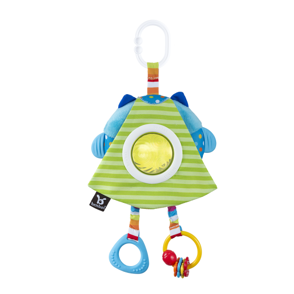 Benbat Dazzle Friends Multi-Skills Travel Toy - Owl Fashion