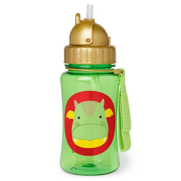 Skip Hop Zoo Straw Bottle - Dragon Discount