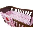 Sesame 3 PC Crib Set - ABC Pink Discount