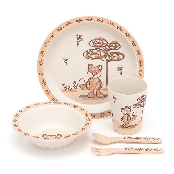 JellyCat My Friend Fox Bamboo Set Discount