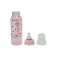 Pigeon Flexible Peristaltic Nipple Clear RPP 240ml-M-Pink Hot on Sale