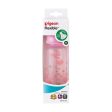 Pigeon Flexible Peristaltic Nipple Clear RPP 240ml-M-Pink Hot on Sale